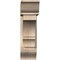 Ekena Millwork Balboa Traditional Smooth Bracket w/ Offset Brace, Douglas Fir, 7 1/2"W x 26"D x 26"H BKT0806X26X26BOA01SDF - alternate 2